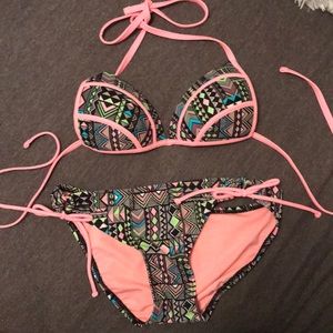 Aztec 2 piece bathing suit
